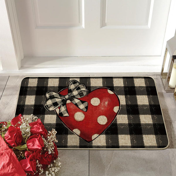 Romantic Floral Welcome Mat Bowlift