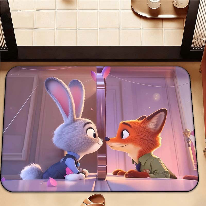 Cartoon-Themed Area Mat