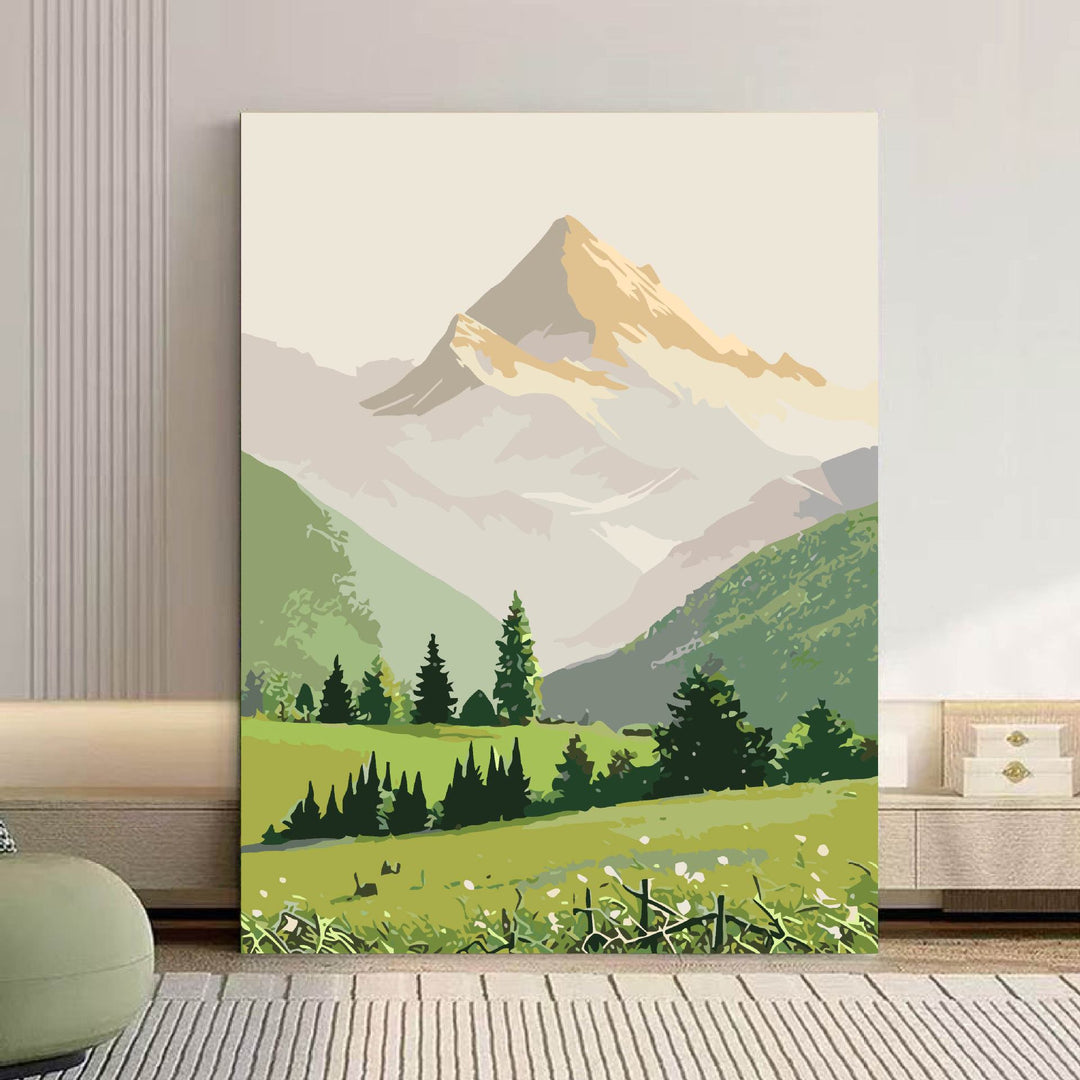 Scenic Mountain Landscape Canvas Art Bowlift 1785768018