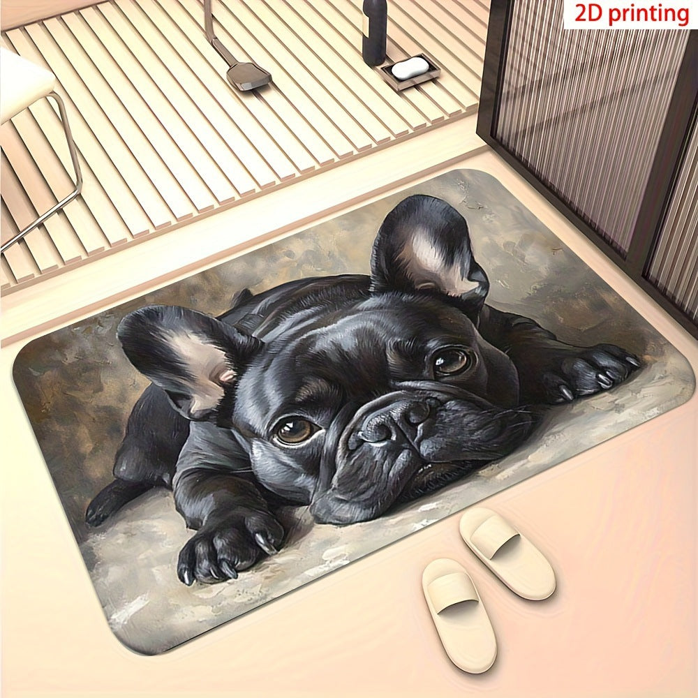 Cat-Themed Decorative Doormat Bowlift