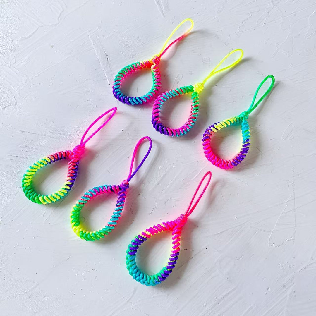 Colorful Spiral Keychain Bowlift