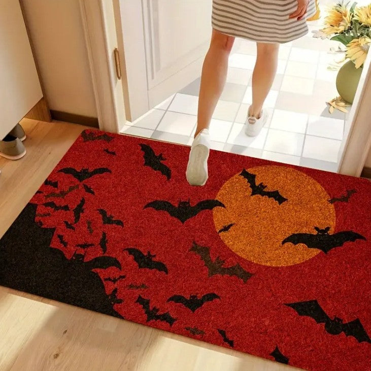Whimsical Cartoon Entrance Mat Bowlift
