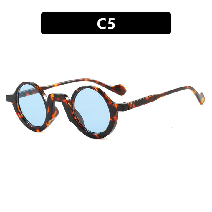 Women's round sunglasses with innovative design and UV protection Bowlift