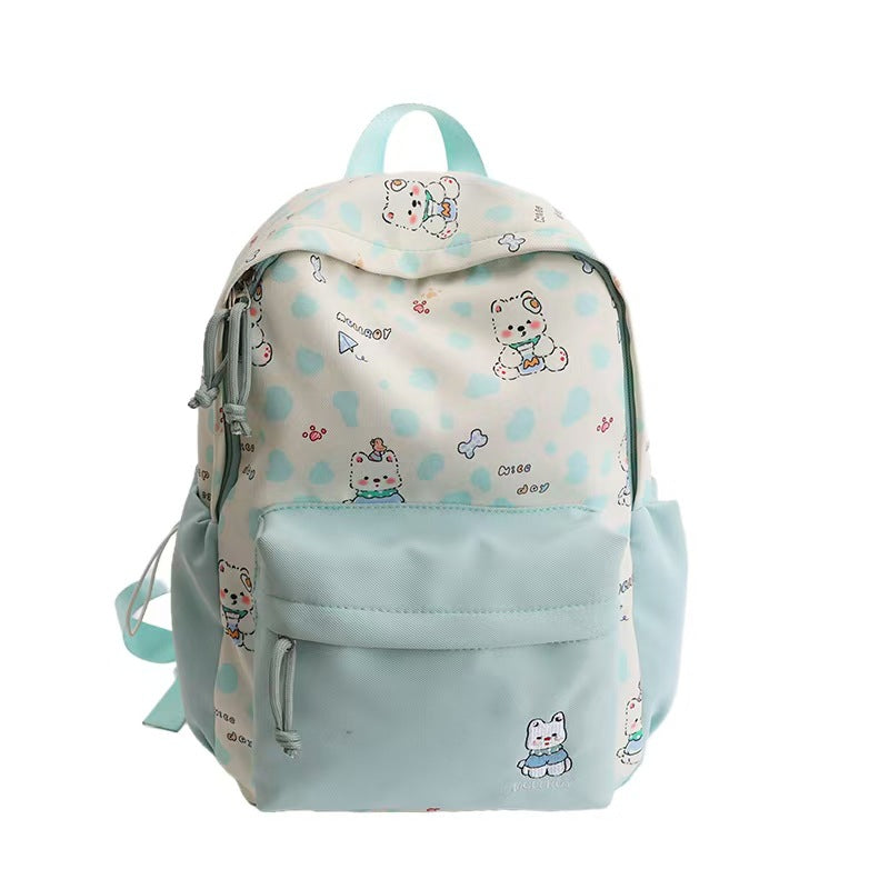 Backpack with Playful Animal Design and Practical Organizer Compartments Bowlift