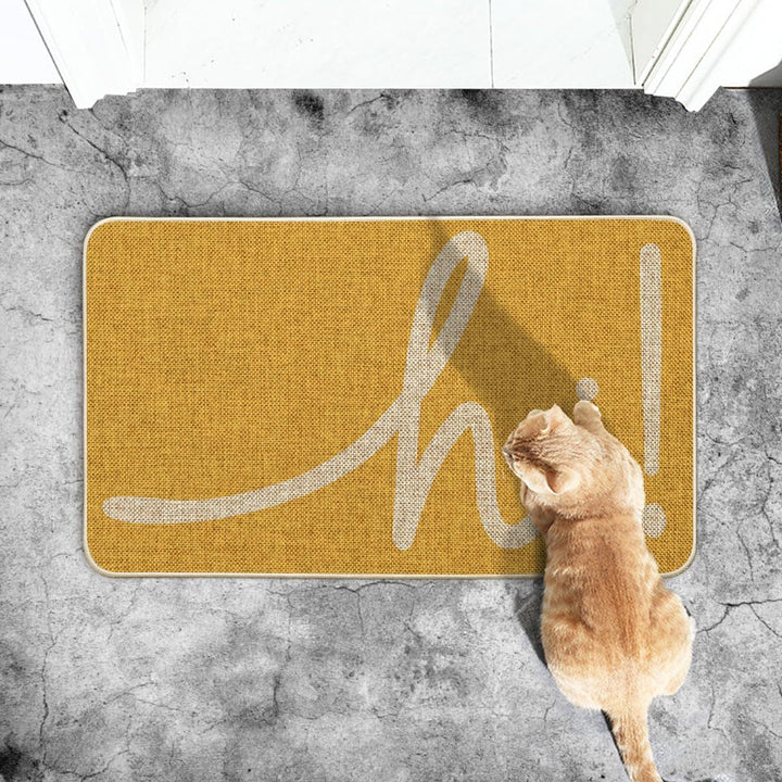 Decorative Welcome Floor Mat Bowlift