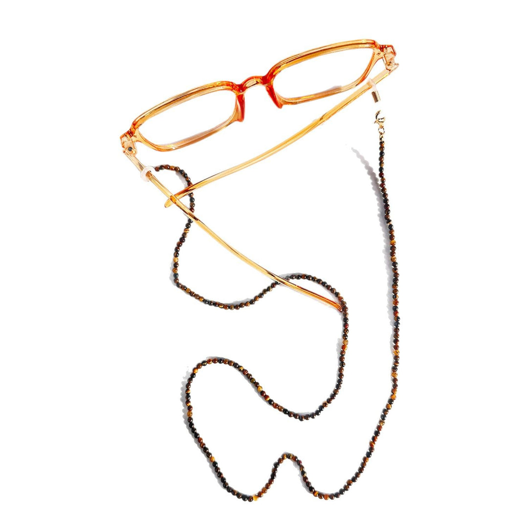 Natural Stone Beaded Eyewear Holder Bowlift