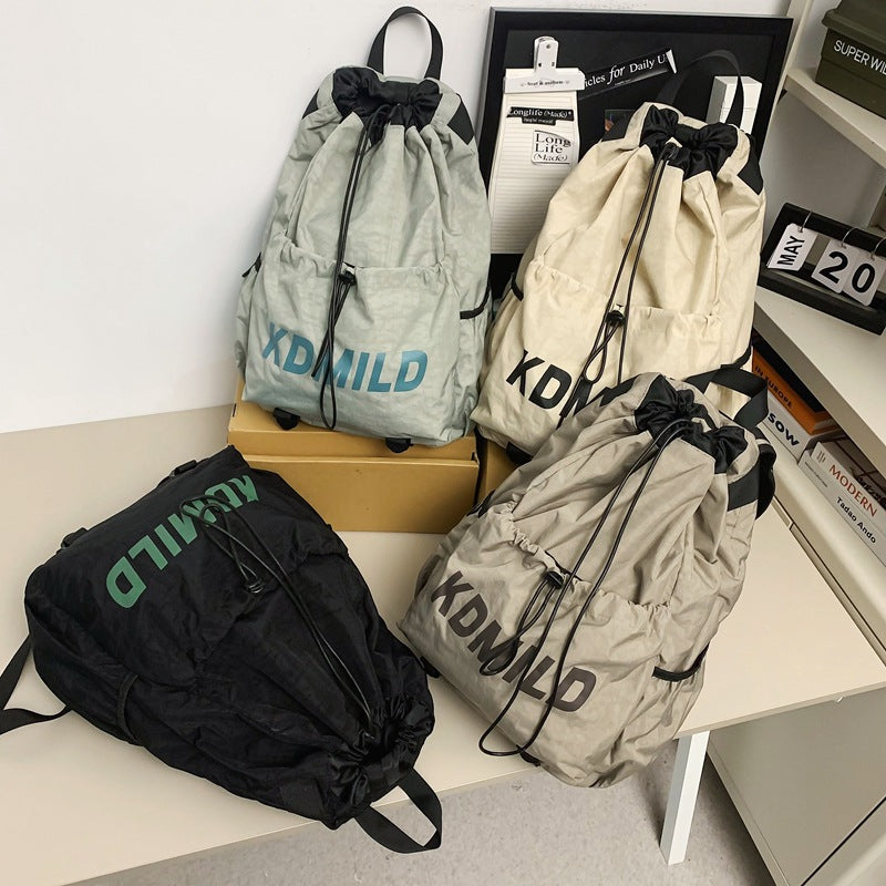 Lightweight Drawstring Backpack Bowlift