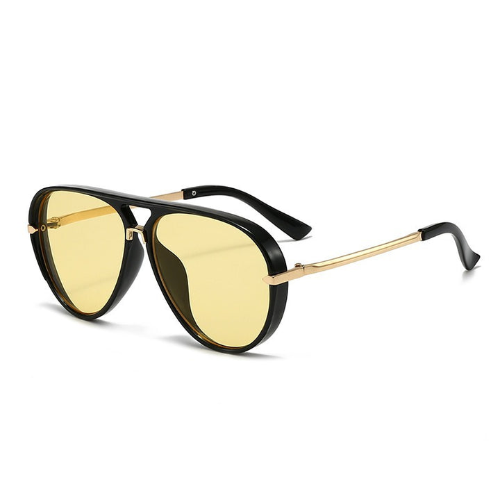 Men's Aviator Style Polarized Sunglasses Bowlift