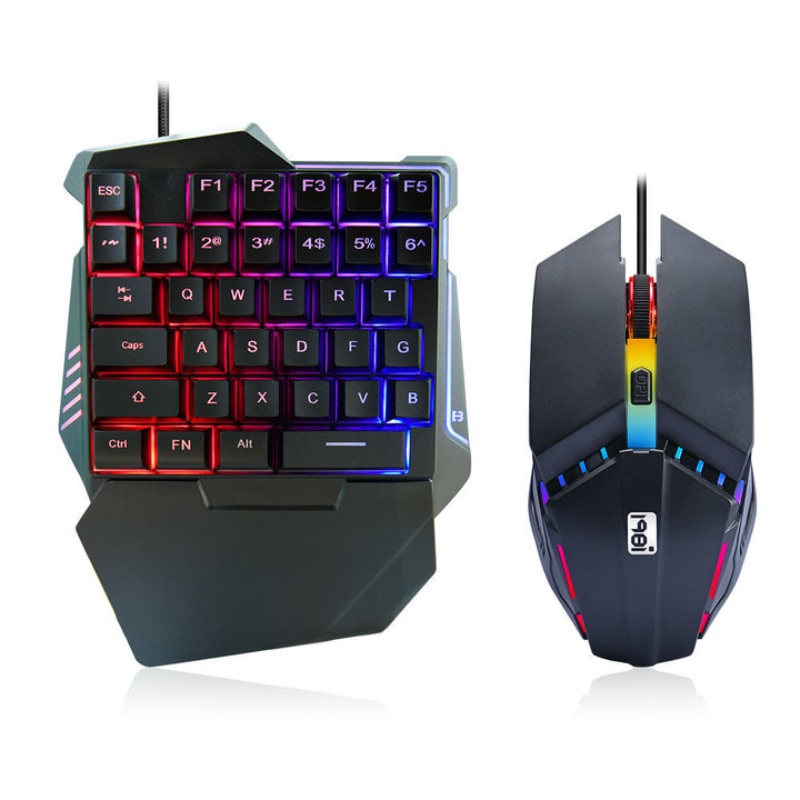 Gaming Keyboard and Mouse Set Bowlift