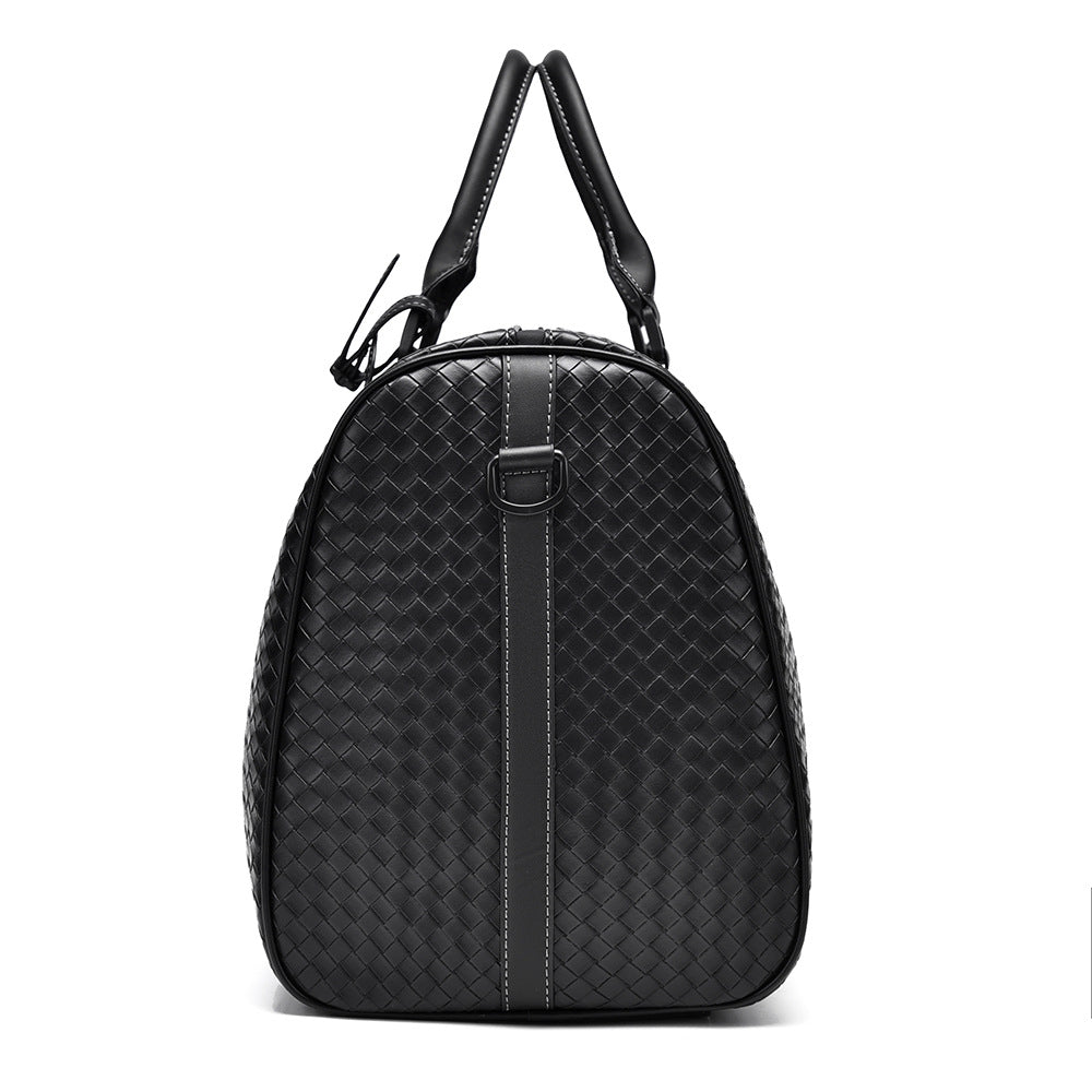 Premium ven Leather Travel Duffel Bowlift