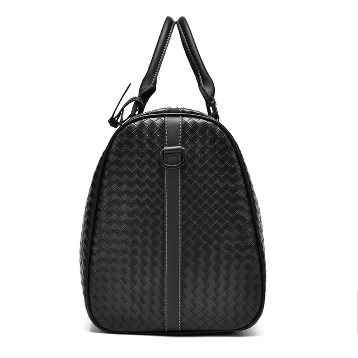 Premium ven Leather Travel Duffel Bowlift