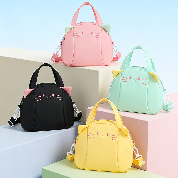 Cute Cat-Themed Lunch Bag Bowlift