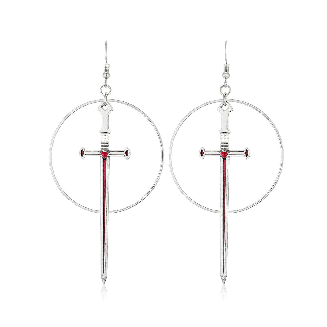 Gothic Sword-Shaped Brooch Bowlift