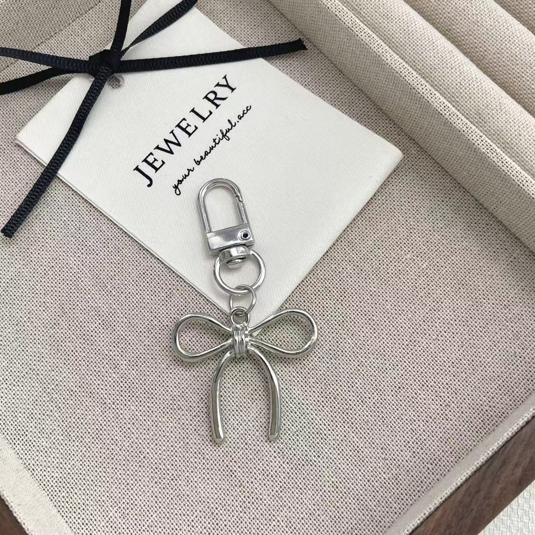 Elegant Bow-Shaped Keychain Bowlift 1787102672
