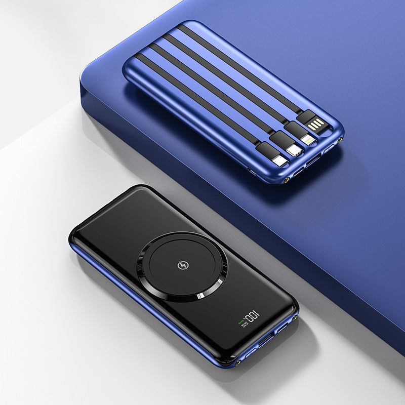 Portable power bank with fast charging function and LED display Bowlift