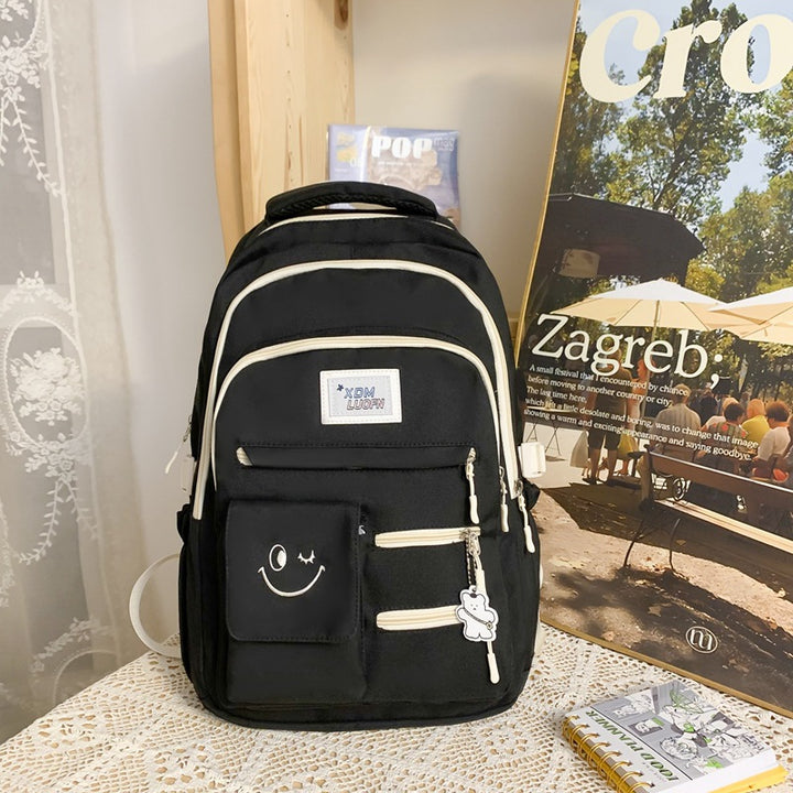 Multi-Pocket Casual Backpack Bowlift