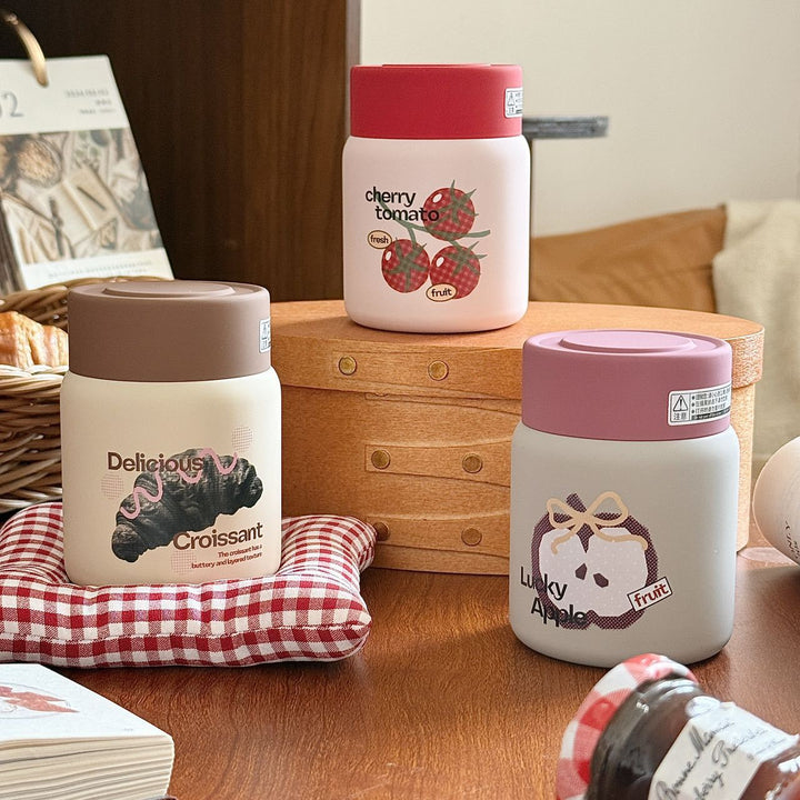 Women funny and kid-friendly Thermos bottle Bowlift