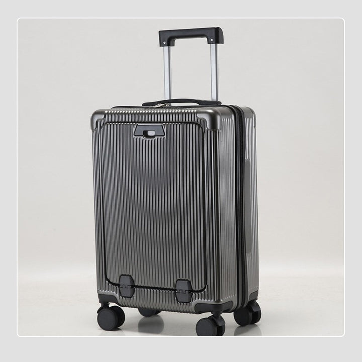 Unisex Durable Lightweight Expandable Hardshell Spinner Suitcase Bowlift