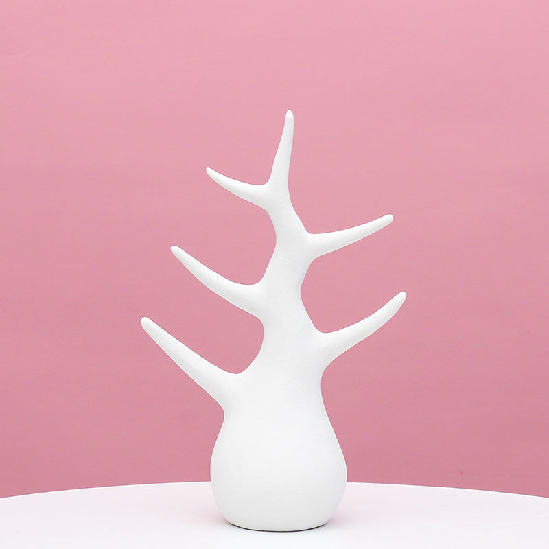 Artistic Ceramic Tree-Shaped Vase Bowlift