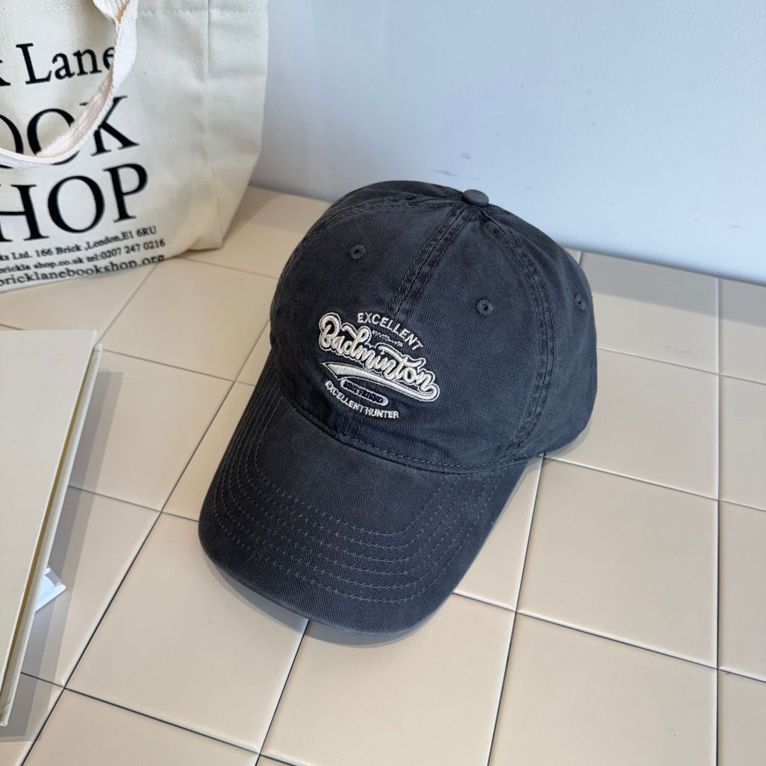 Men's Embroidered Sporty Cap Bowlift
