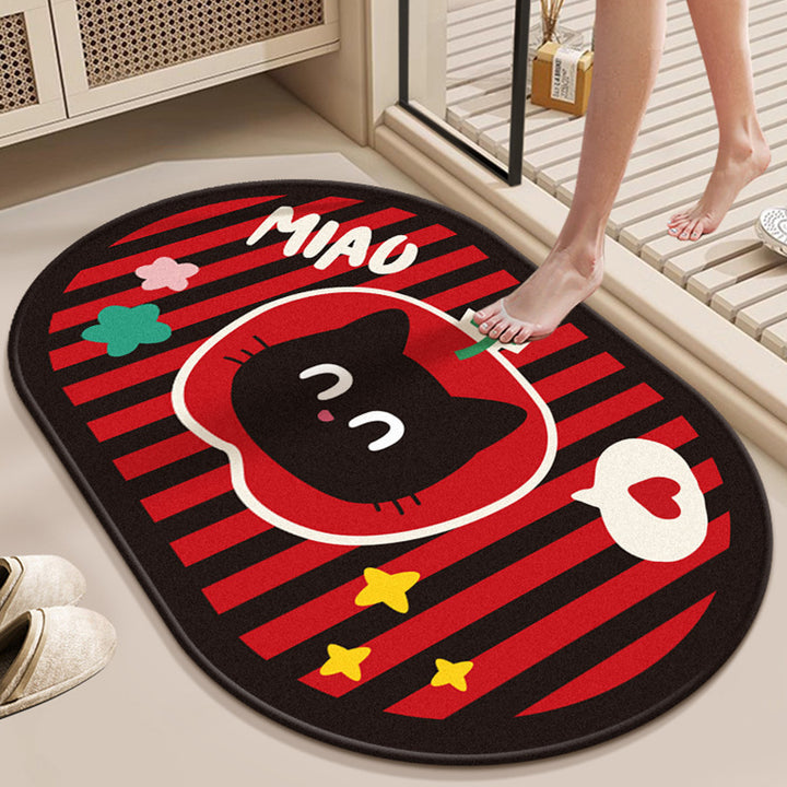 Decorative Area Rug Bowlift