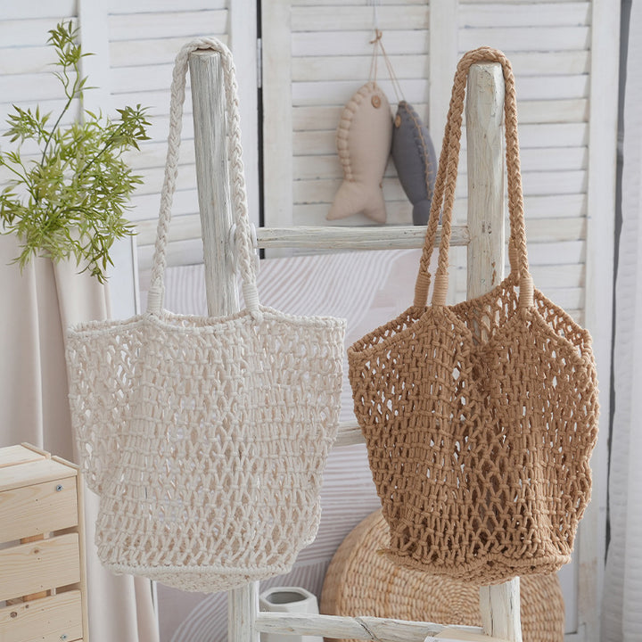 Crocheted Tote Bag Bowlift