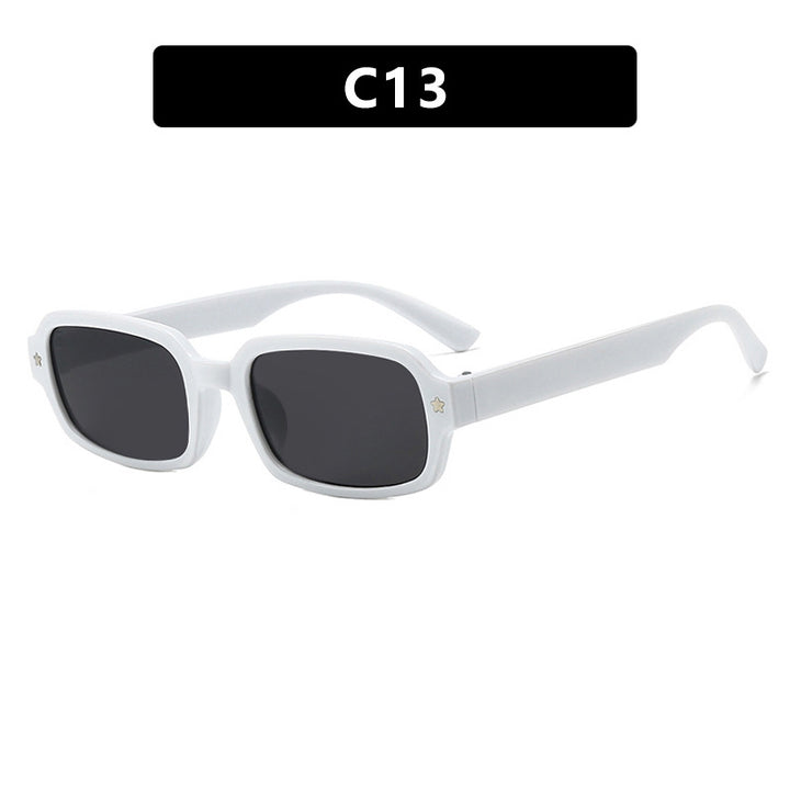 Women's fashionable rectangular sunglasses with outstanding design and protective UV filter Bowlift