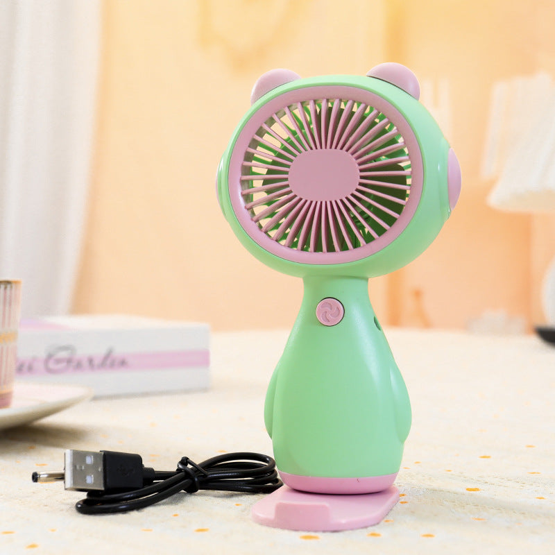 Portable Mini USB Fan with Animal Design Bowlift
