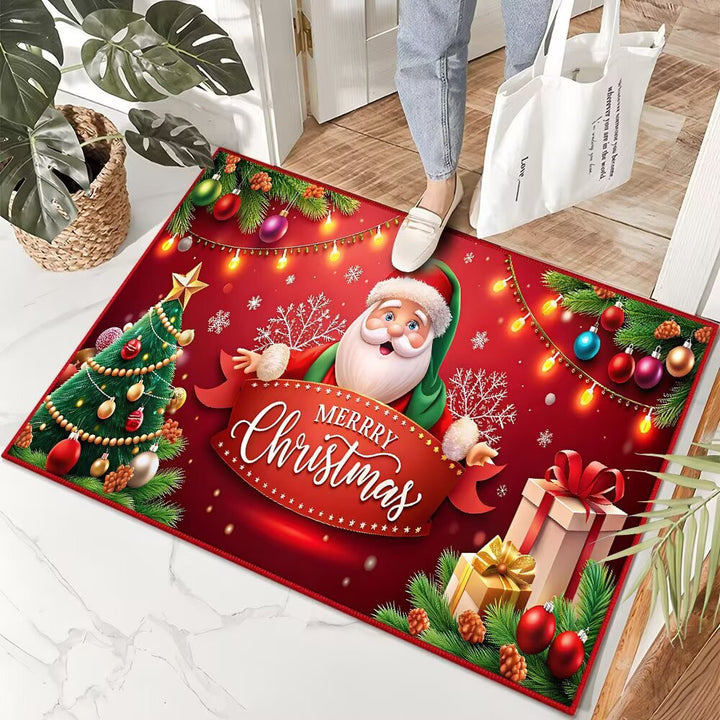 Christmas Decorative Floor Mat Bowlift