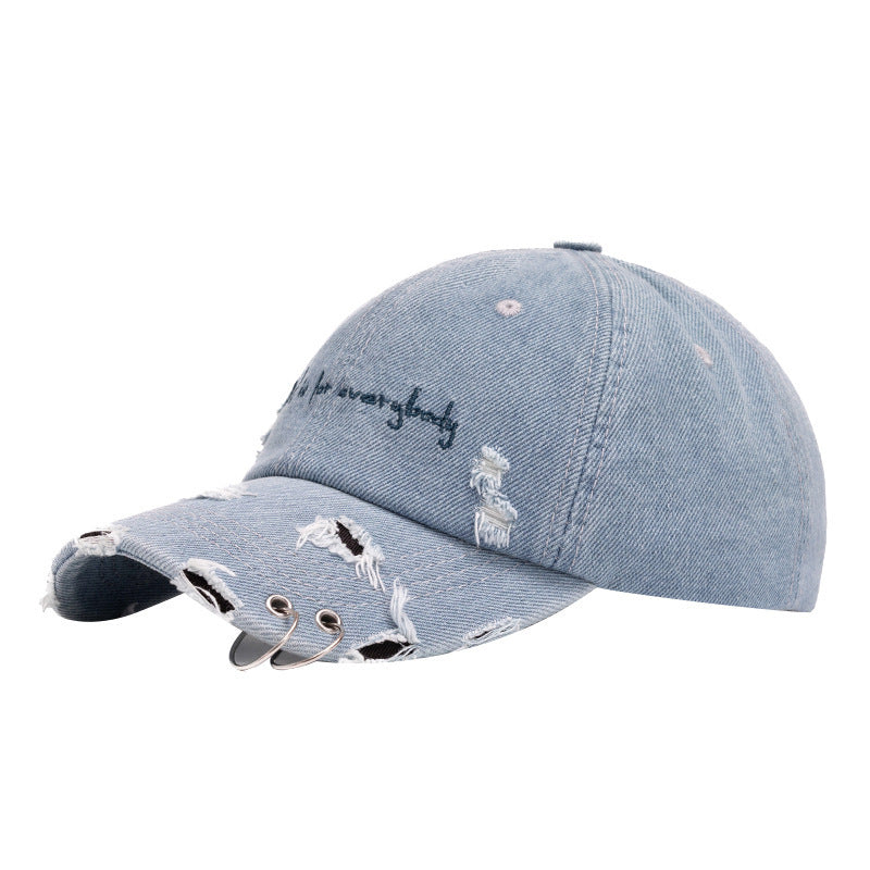 Unisex Distressed Graphic Baseball Cap Bowlift 1784270467