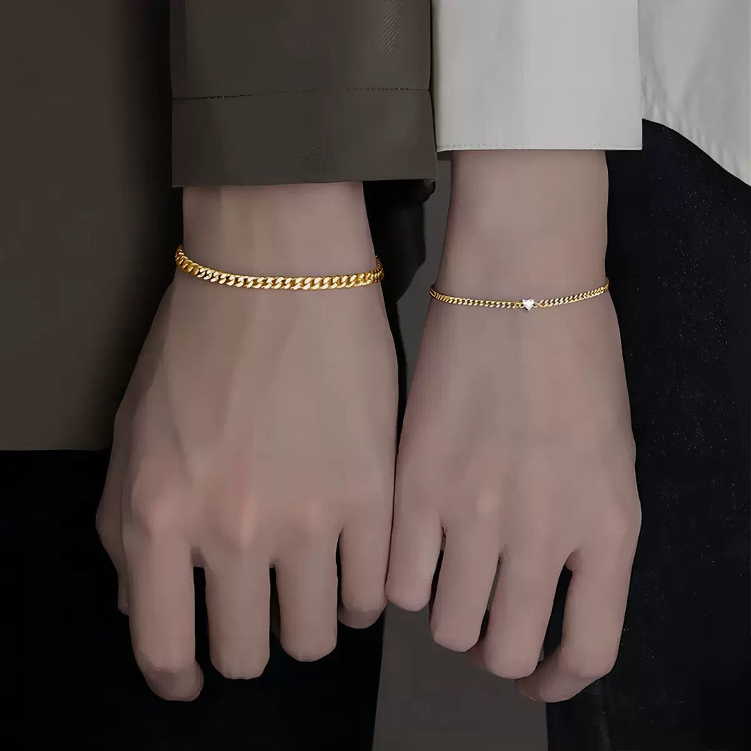 Delicate Braided Silver Chain Bracelet Bowlift