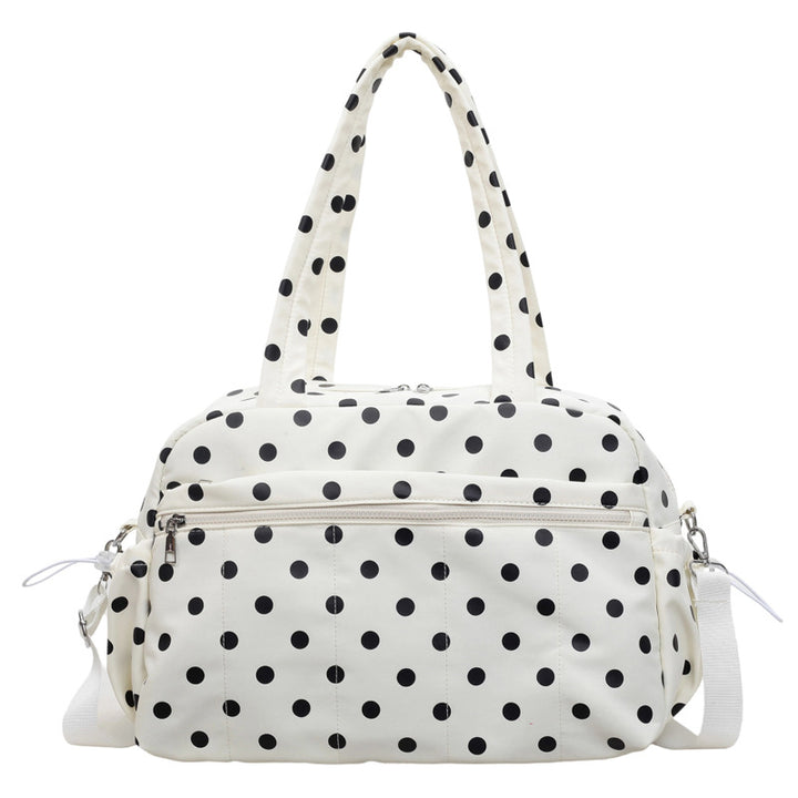 Versatile Polka Dot Travel Duffle Bag