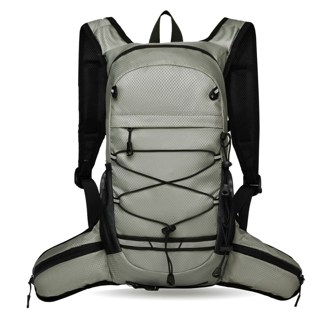 Unisex nan lightweight drinking backpack with integrated hydration bladder and ergonomic hip belt Bowlift
