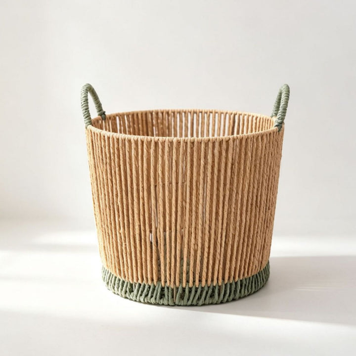 Modern Woven Storage Basket Bowlift