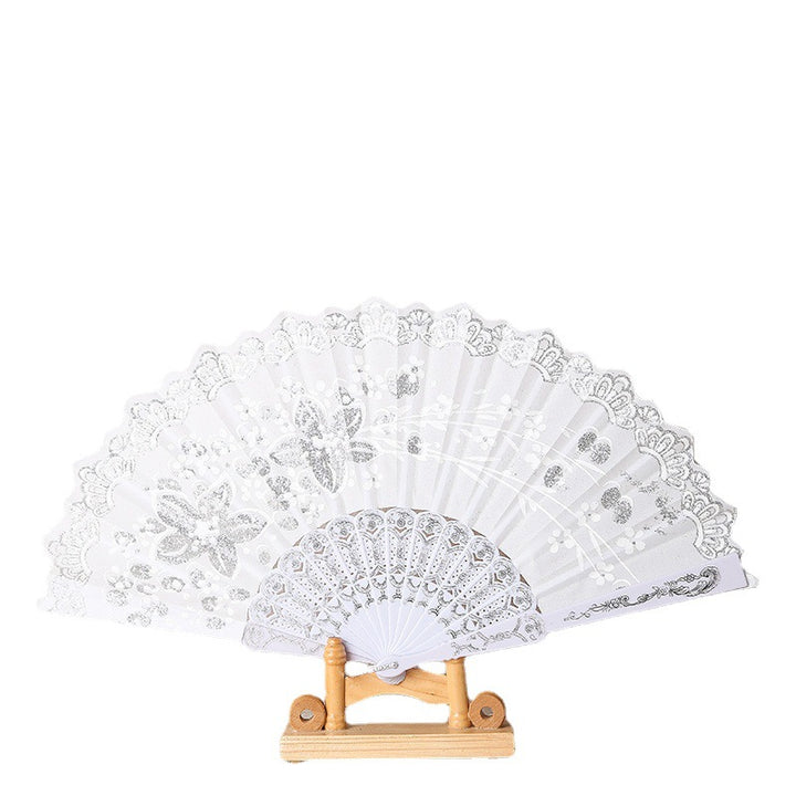 Ladies elegant lace fan Bowlift