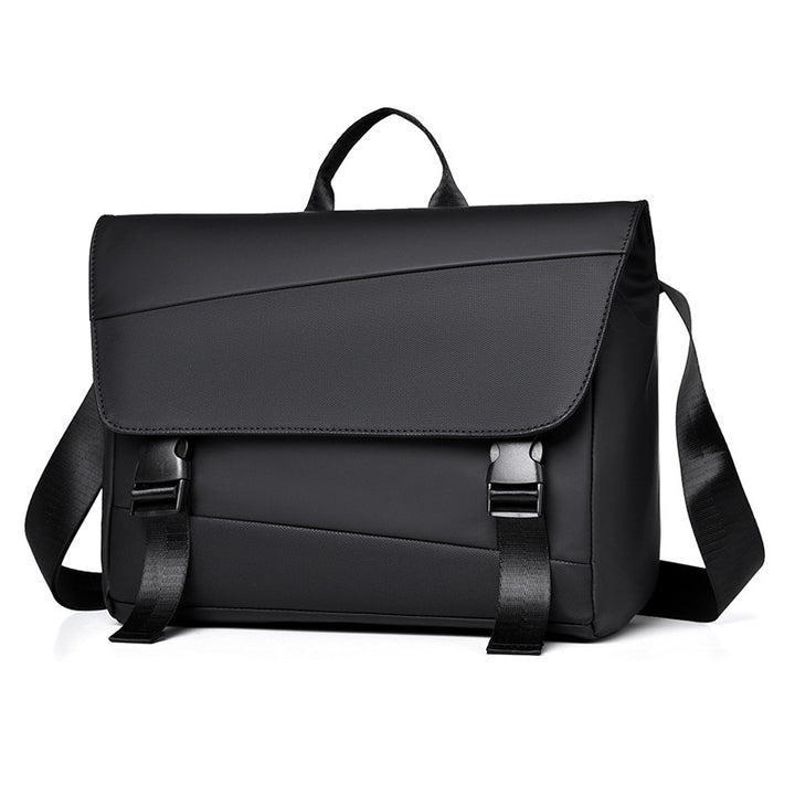 Multifunctional shoulder bag with water-repellent material and smart storage Bowlift