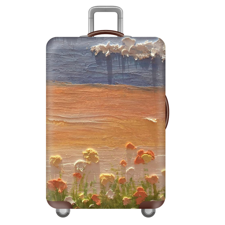 Women's Hard Shell Suitcase with Cheerful Bowlift Design
