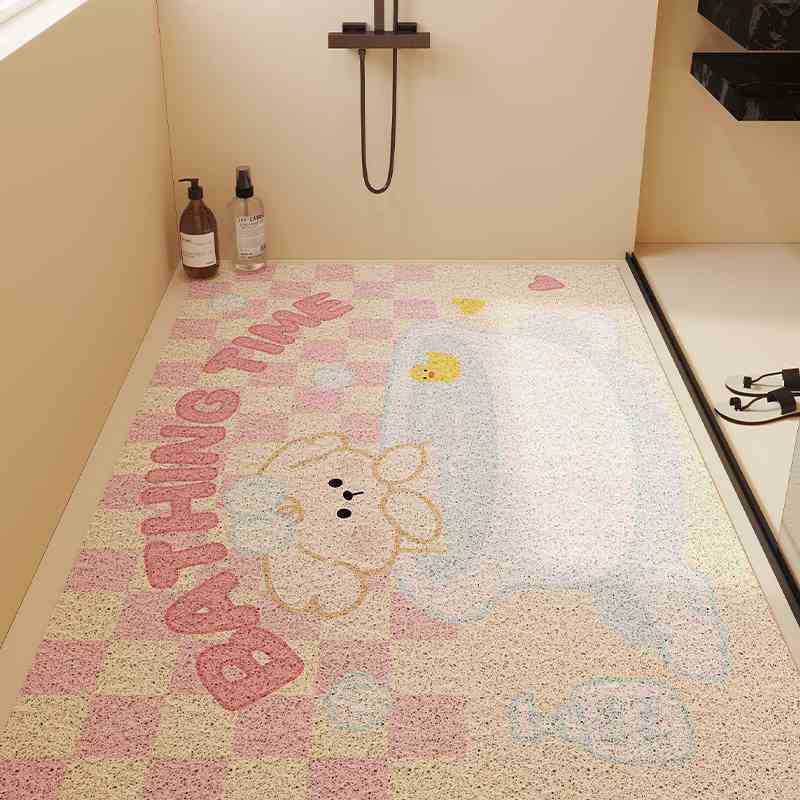 Cartoon Character Themed Bath Mat Bowlift
