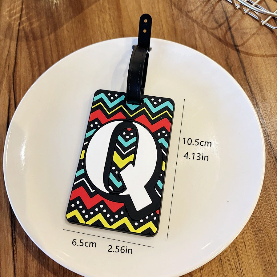 Customized Monogram Luggage Tag Bowlift