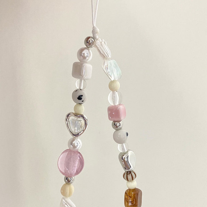 Decorative Beaded Phone Strap Bowlift