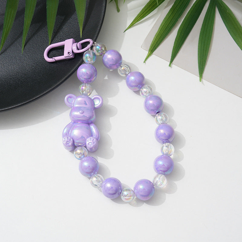 Stylish Beaded Keychain Bowlift