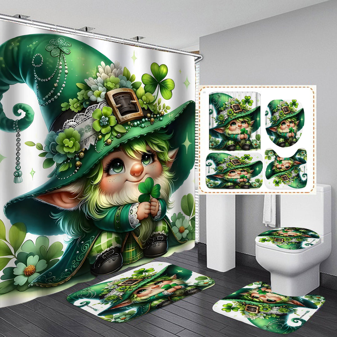 St. Patrick's Day Themed Bathroom Set Bowlift