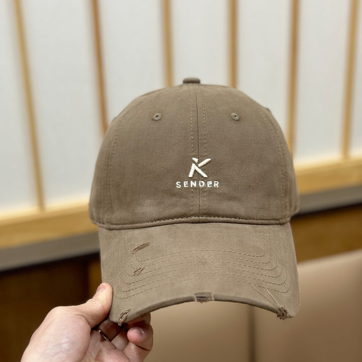 Men's Casual Distressed Baseball Cap Bowlift 1784270777