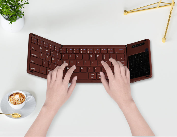 Portable Bluetooth Keyboard Bowlift