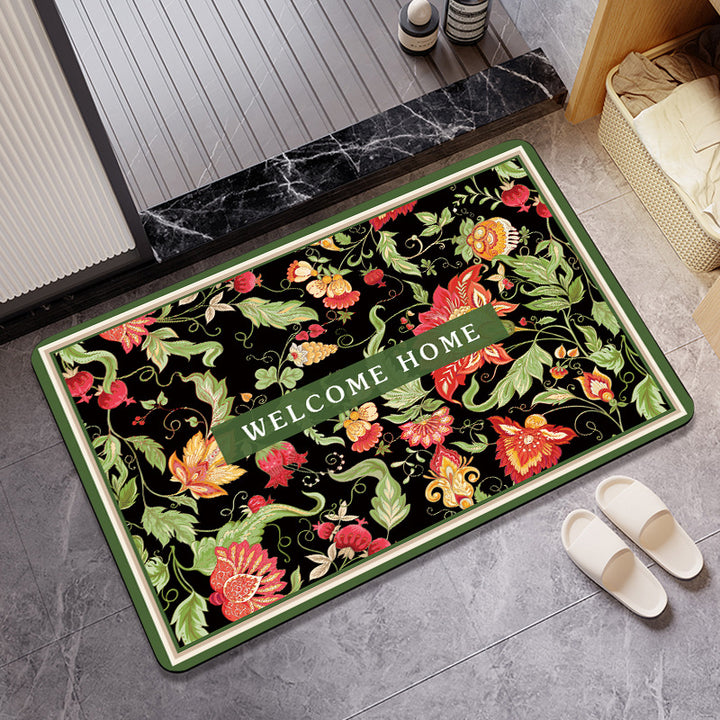 Luxurious Bathroom Floor Mat Bowlift