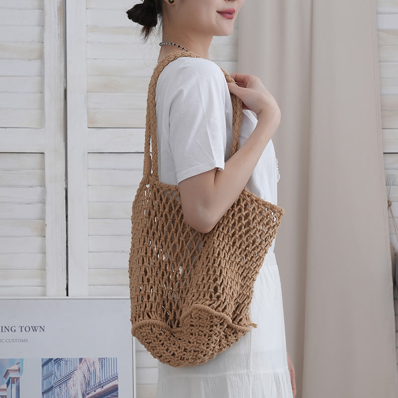 Crocheted Tote Bag Bowlift