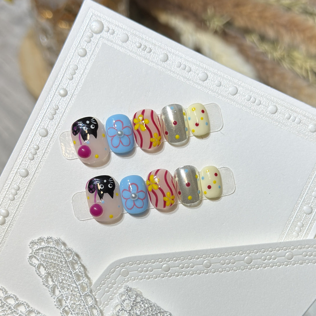 Whimsical Nail Art Set Bowlift