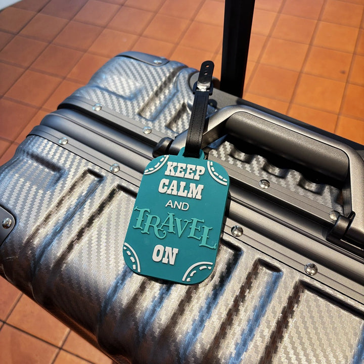 Inspirational Travel Luggage Tag Bowlift