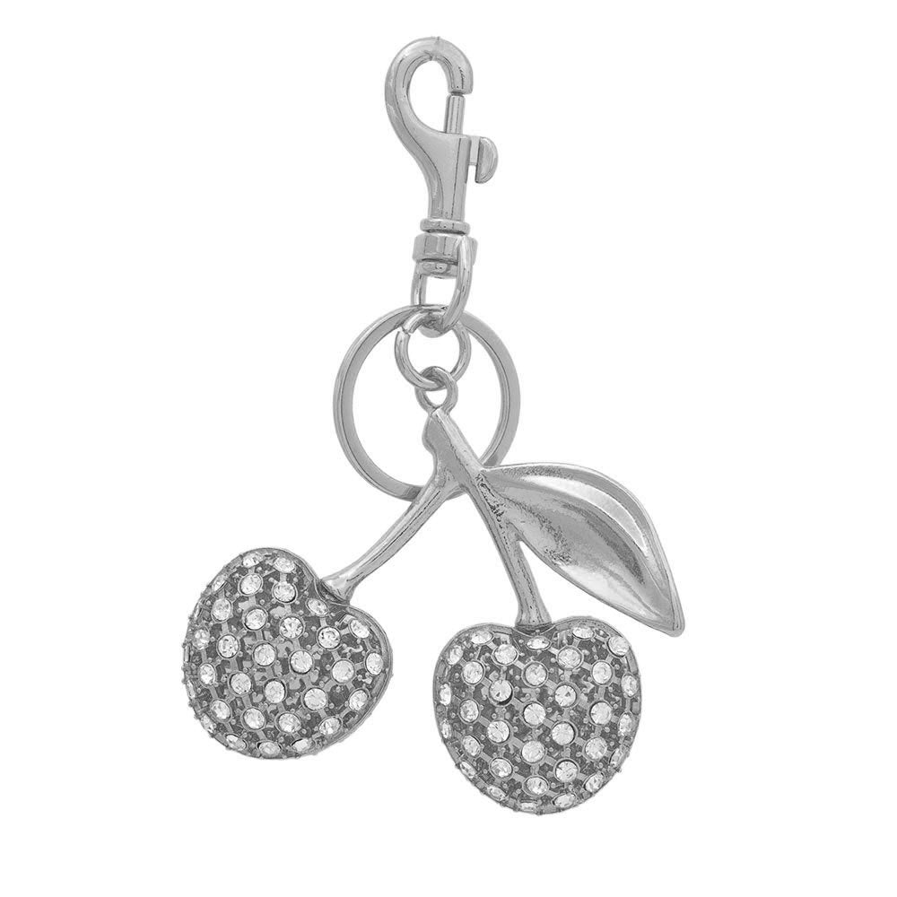 Decorative Cherry Charm Keychain Bowlift