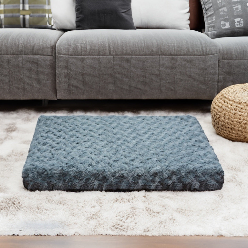 Extra-Soft Plush Pet Sleeping Mat Dog Bed